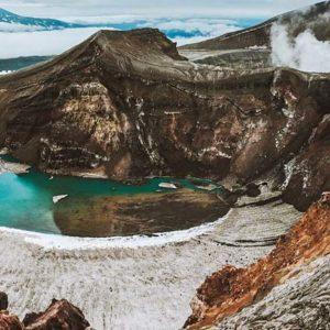 "Вулкан Горелый – восхождение в кратер" июнь – сентябрь 1 день ~ 1 чел